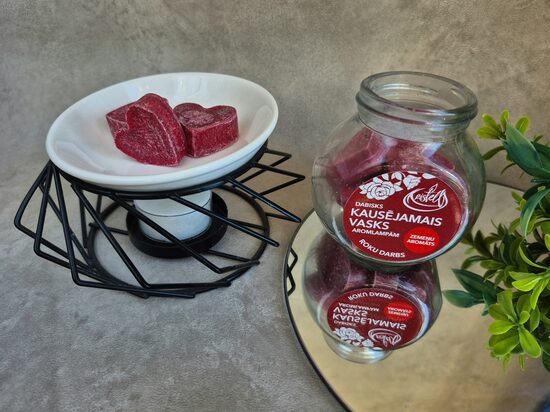 Zemeņu aromāta vasks