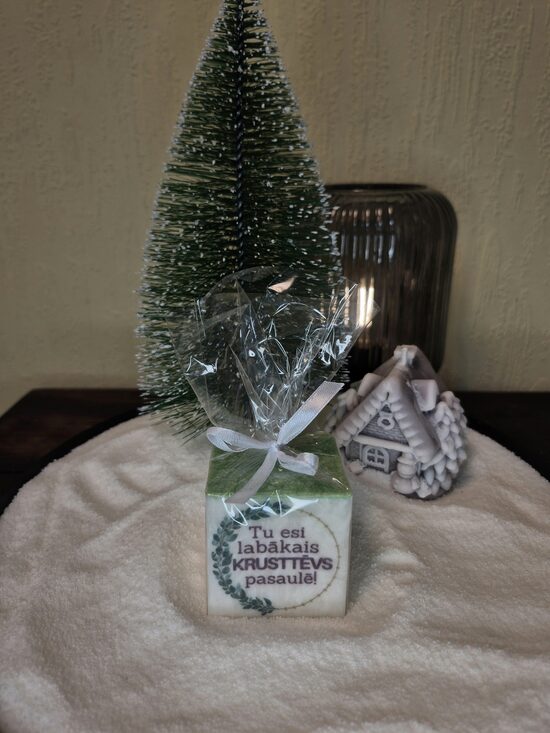 Krusttēvam - aromātiska svece